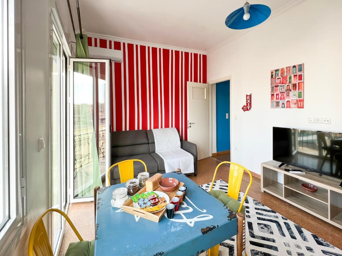 Soho Artsy 55Sqm Apt With Acropolis View Apartment Атина Екстериор снимка