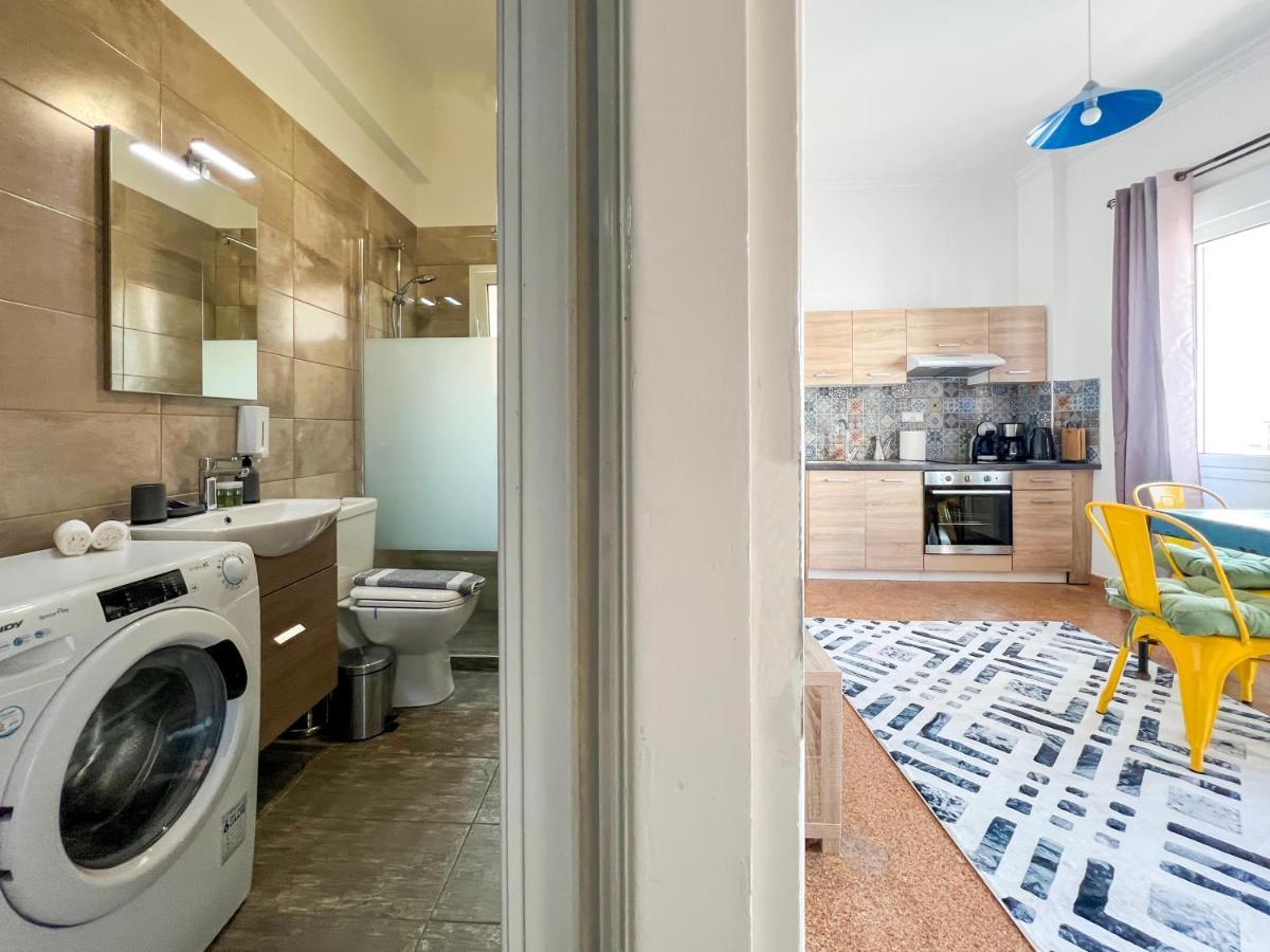 Soho Artsy 55Sqm Apt With Acropolis View Apartment Атина Екстериор снимка
