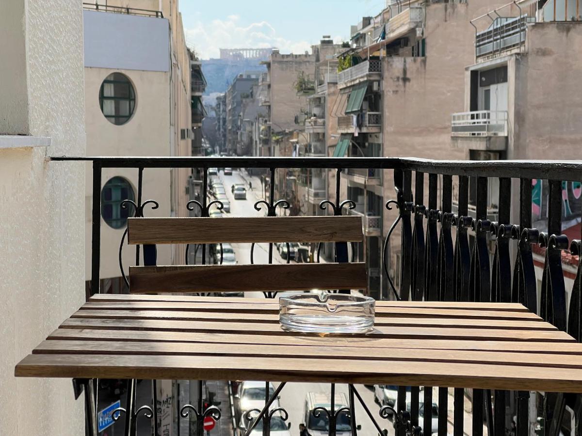 Soho Artsy 55Sqm Apt With Acropolis View Apartment Атина Екстериор снимка